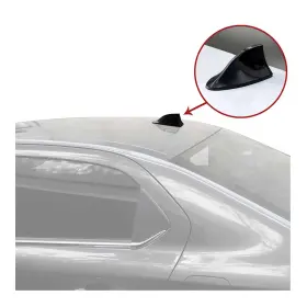 U006293 Omac Car Shark Fin Antenna Roof Radio Am/fm Signal For Ford Fusion Black