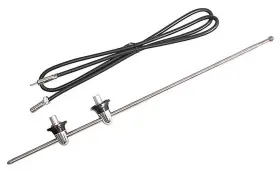 Tr18813u2 Oval Industries 1948-72 F-series Truck Universal Stainless Steel Side Mount Antenna 2-post