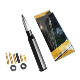 Oxilam Tx14-hhe-54864 Car Radio Stereo Antenna Fm 14cm 5.5in Plug Play Replace Kit Black Silver