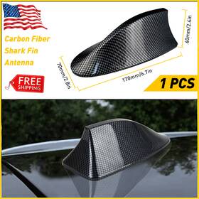 Oxilam Wwd-xpd-86556 Carbon Fiber Antenna Cover Shark Fin Radio Fm/am Signal Booster Car Auto Replace