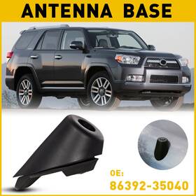 Oxilam Xpt-txd-26411 For 2010-2014 Toyota Base 4runner Antenna Bezel Ornament Black Mounted Fender Us
