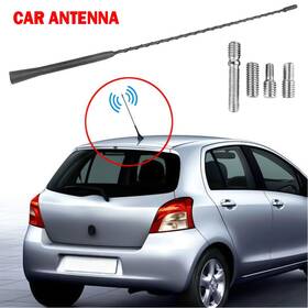 Peakparts 600140479539 16 Inch Car Roof Fm/am Signal Antenna Aerial Extend Universal Suv Auto Fender Radio
