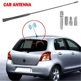 Peakparts 600140479539 16 Inch Car Roof Fm/am Signal Antenna Aerial Extend Universal Suv Auto Fender Radio