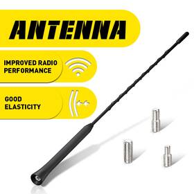 Qualityparts By Oh Ty-041 13 Inch Replacement Aerial Radio Am/fm Mast Antenna For Toyota Sienna 1998-2015