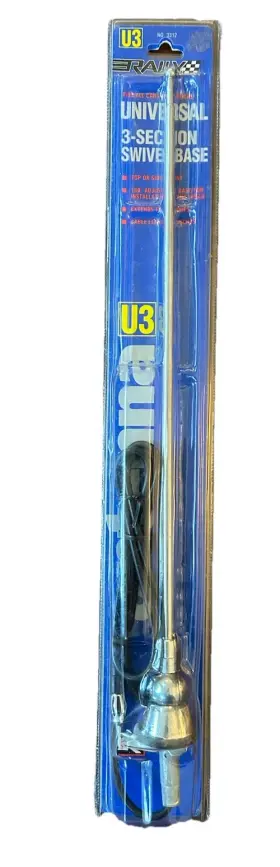 3312 Rally U3 Universal 3-section Swivel Base Antenna