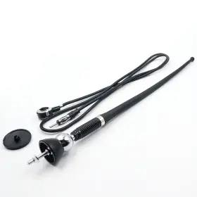 Re-045 Reliature 4 Pcs 16 Inch Mount Swivel Base Car Radio Am/fm Amplified Signal Aerial Antenna