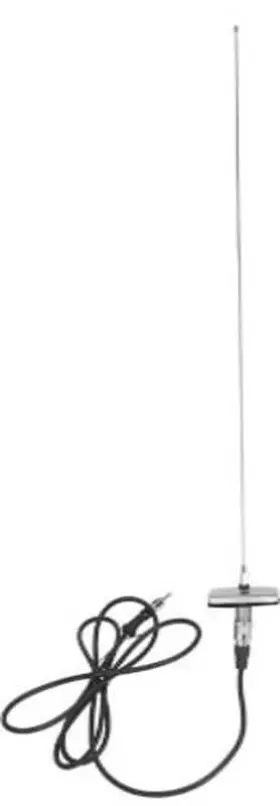 Rs7093 Retrosound 1979-93 Mustang Antenna With Rectangular Base And Fixed Mast