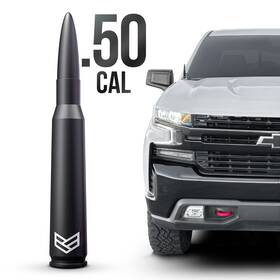 Ronin Factory 5456489 50 Cal Bullet Antenna Chevy Silverado Anti Theft