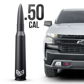 5456489 Ronin Factory 50 Cal Bullet Antenna Chevy Silverado Anti Theft