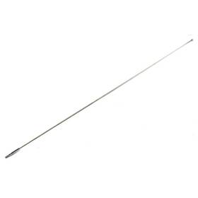 Rugged Ridge 17212.01 Antenna Mast Chrome Fits 76-95 Jeep Cj / Wrangler