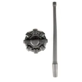 17212.42 Rugged Ridge 9 Inch Reflex Antenna With Base Fits 07-21 Jeep Wrangler And Gladiator