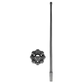 17212.44 Rugged Ridge 15 Inch Reflex Antenna With Base Fits 07-21 Jeep Wrangler And Gladiator