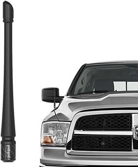 Rydonair Rd-d7 Short Antenna Compatible With Dodge Ram 1500 2500 3500 Black