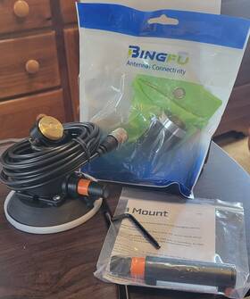 Seasucker Sm6171 Gmrs Antenna Pivot Mount With - No Drilling Holes Required New