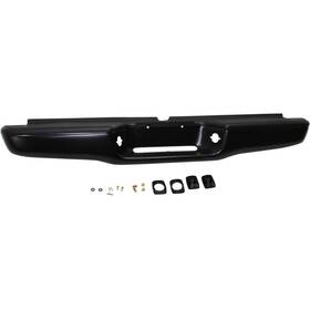Sherman Parts 8123-91-0 Step Bumper For 1995-2004 Toyota Tacoma Rear Powdercoated Black Assembly