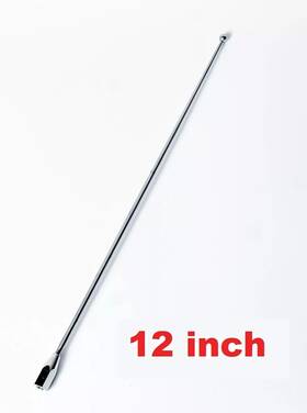 Sold By Eaccessoriesusa Wra12 12 Inch Am/fm/xm/cb Stainless Steel Antenna Mast Rod Radio For Harley-davidson