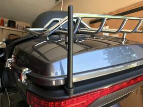 Sold By Eaccessoriesusa Wra6 6 3/4 Inch Short Rubber Am/fm/xm/cb Antenna Mast Radio For Harley-davidson New