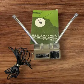 Vca-1 Sony Vintage 1960 S Window Frame Car-antenna Model Untested For Parts