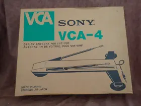 Vca-4 Sony Vintage Low Rider Car Window Tv Antenna Japan Vca New