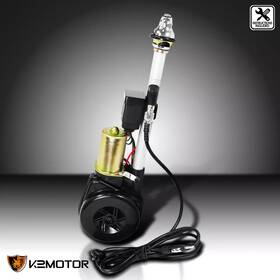 Spec-d Tuning 841808100192 Electric Power Antenna Am Fm Radio Mast Replacement 12v For Car Vehicle