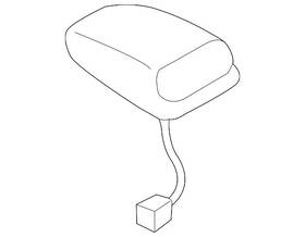 Subaru 86321al75abi Genuine Antenna
