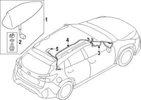Subaru 86321fn211 Genuine Antenna