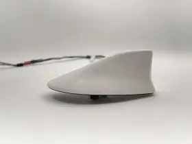 645.to1h20 Toyota 18-24 Camry Roof Antenna Shark Fin White Pc 040 2.5l At Fwd 100k Le 62916