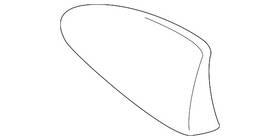 Toyota 86077-35030 Genuine Cover Assembly