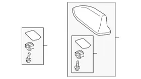 86077-47010-e0 Toyota Genuine Cover