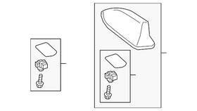 Toyota 86077-47020-a0 Genuine Cover