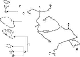 Toyota 86077-48030-a2 Genuine Radio Antenna Cover