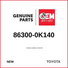 86300-0k140 Toyota Genuine 2023 Hilux Antenna Assembly Amplifier