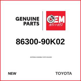 Toyota 86300-90k02 Genuine 1990-1999 Land Cruiser Antenna Assembly With Holder