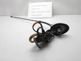8630902050 Toyota 03-08 Corolla Antenna Mast Black Power Radio Am/fm Oem
