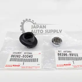 86392-60040 Toyota Oem Genuine 91-96 Land Cruiser Antenna Bezel Ornament With Nut