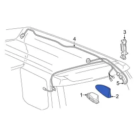 8607735020a0 Toyota Oe For 4runner 2020-2023 Radio Antenna Cover