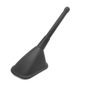 Uxcell 609876548304 Black Plastic Adhesive Base Roof Decorative Antenna Aerial 3.7 Inch High For Car