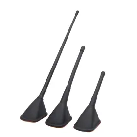 Uxcell 609876548328 3pcs Black Car Decorative Self Adhesive Top Mount Roof Dummy Antenna Aerial