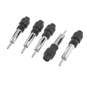 Uxcell 700724375216 5pcs Vehicle Car Radio Am/fm Antenna Adapter Male Connector