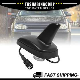 Uxcell 743151800548 Shark Fin Shape Car Roof Am Fm Radio Antenna 1/lot Fit For Vw Passat 1996-2000