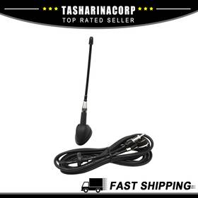 Uxcell 746453916344 Universal Piece Of 1 Black Car Vehicle Roof Mount Radio Fm Am Antenna Aerial