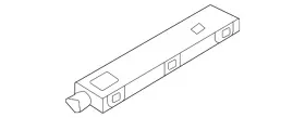 11a-035-577-f Volkswagen Genuine Antenna Booster