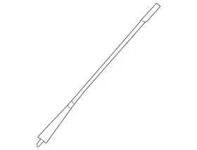 1j0-035-849-a Volkswagen Genuine Antenna Mast