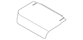1k0-971-813-c-9b9 Volkswagen Genuine Cover