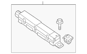 1k9-035-552-q Volkswagen Genuine Antenna Booster