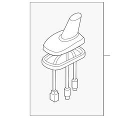 Volkswagen 3c0-035-507-m Genuine Radio Antenna Assembly