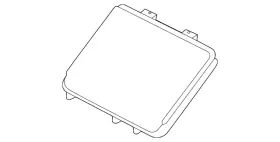 5na-980-611-a Volkswagen Genuine Antenna Booster