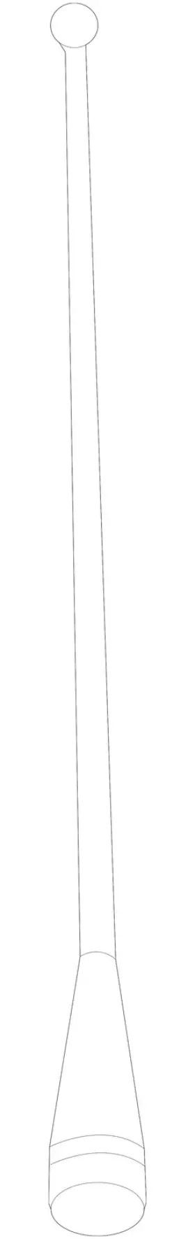 7b0-035-507 Volkswagen Genuine Antenna Mast