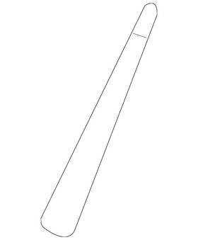 Volkswagen 7l6-035-849 Genuine Antenna Mast