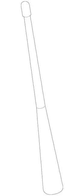 30633898 Volvo Genuine Antenna Mast